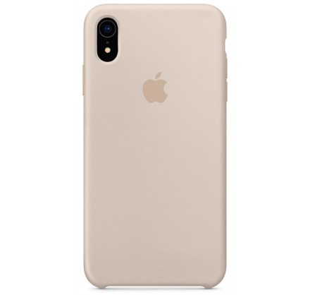 Чехол Silicone Case качество Lux для iPhone XR светло-с...