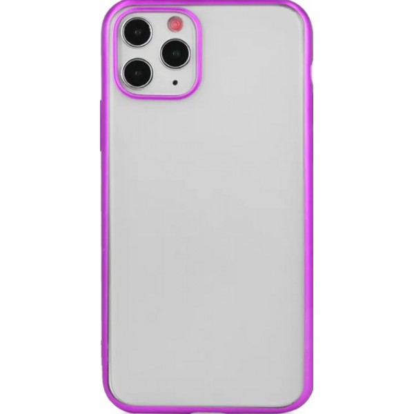 Чехол snazzy хром для iPhone 11 Pro Max матовый пурпурный