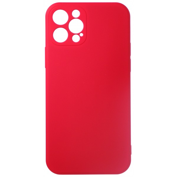 Чехол Soft-Touch для iPhone 12 Pro красный