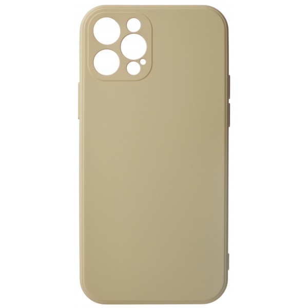 Чехол Soft-Touch для iPhone 12 Pro бежево-розовый