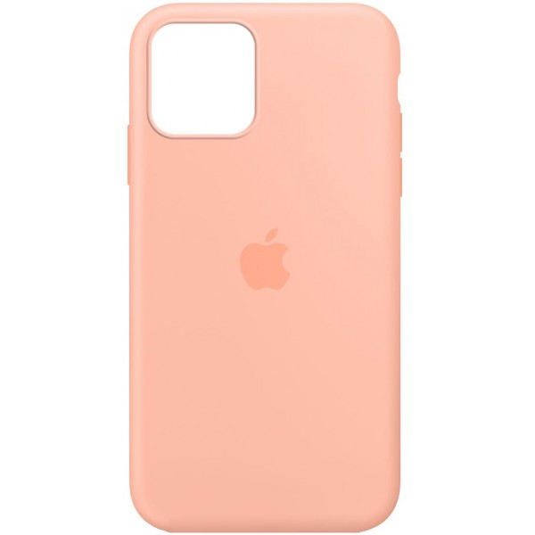 Чехол Silicone Case для iPhone 12/12 Pro персиковый