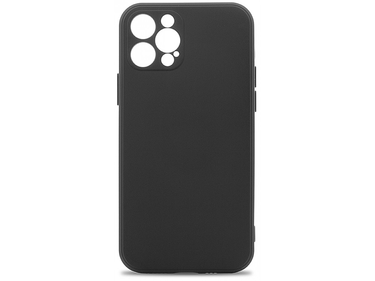 Чехол Soft-Touch для iPhone 12 Pro черный в Тюмени