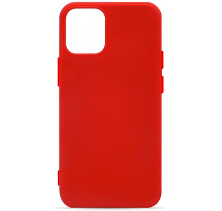 Чехол Soft-Touch для iPhone 12 Mini красный