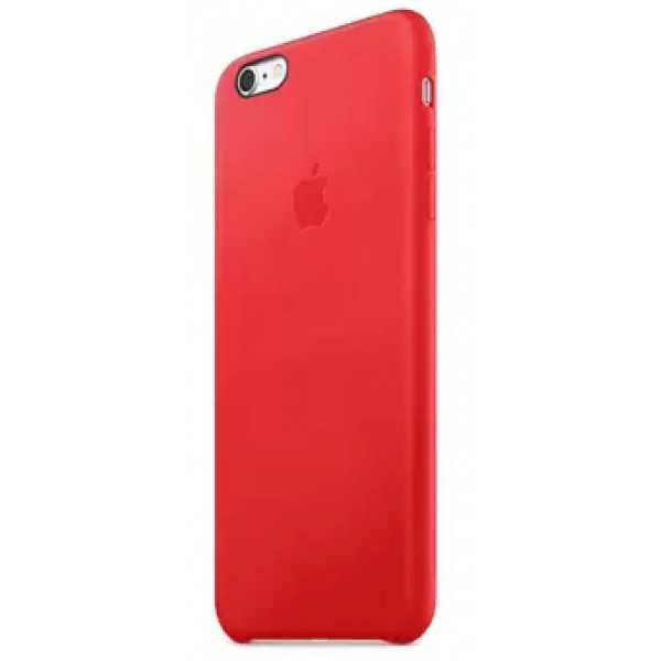 Чехол Leather Case для iPhone 6 Plus/6S Plus красный