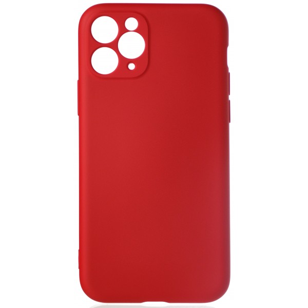 Чехол Soft-Touch для iPhone 11 Pro красный