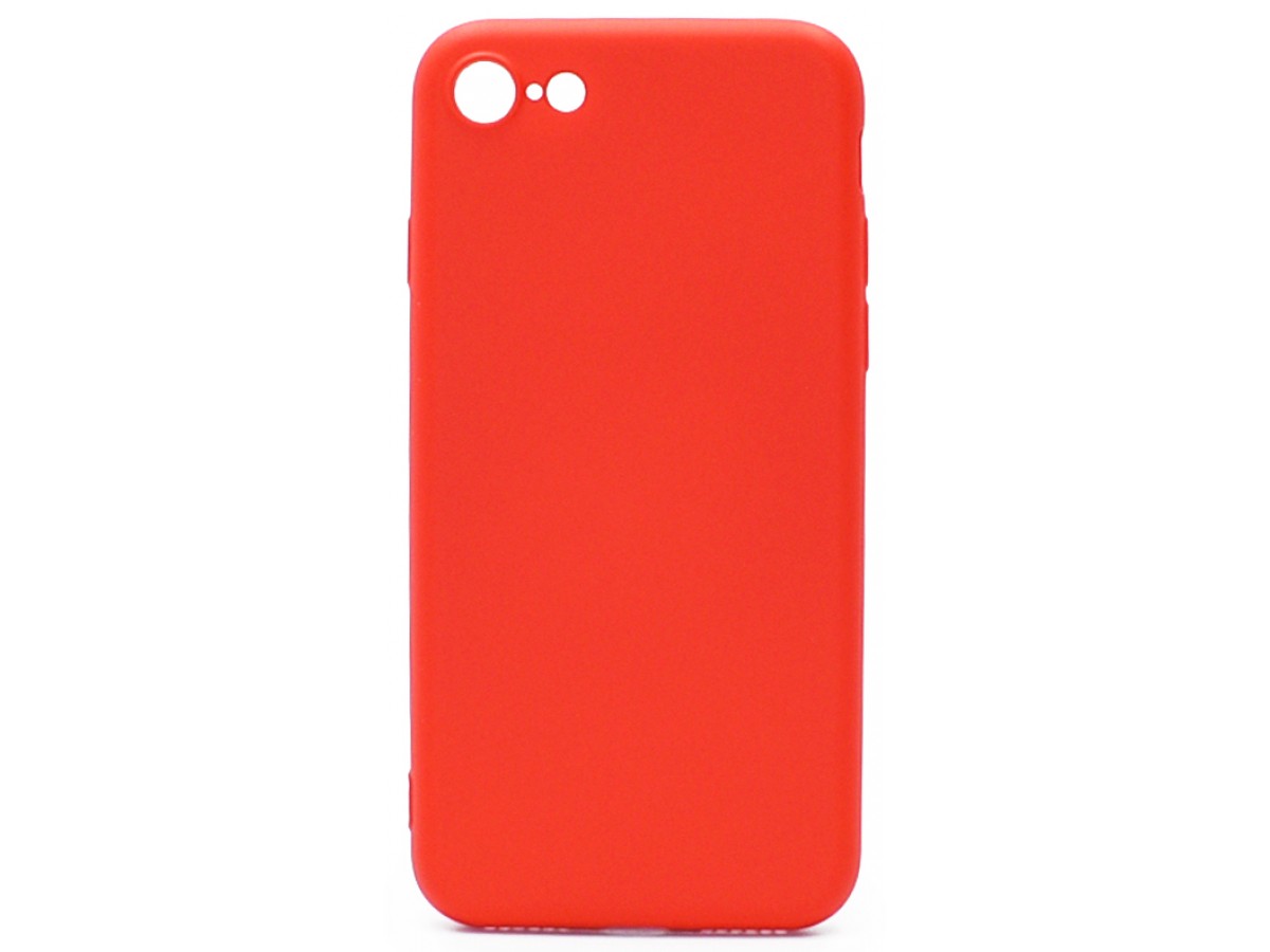 Чехол Soft-Touch для iPhone 7/8 красный в Тюмени