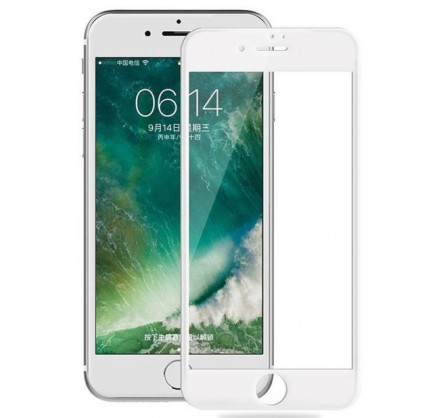 Защитное стекло 3D для iPhone 6 Plus/6S Plus белое Full...
