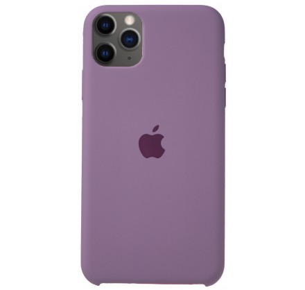 Чехол Silicone Case для iPhone 11 Pro Max черничный
