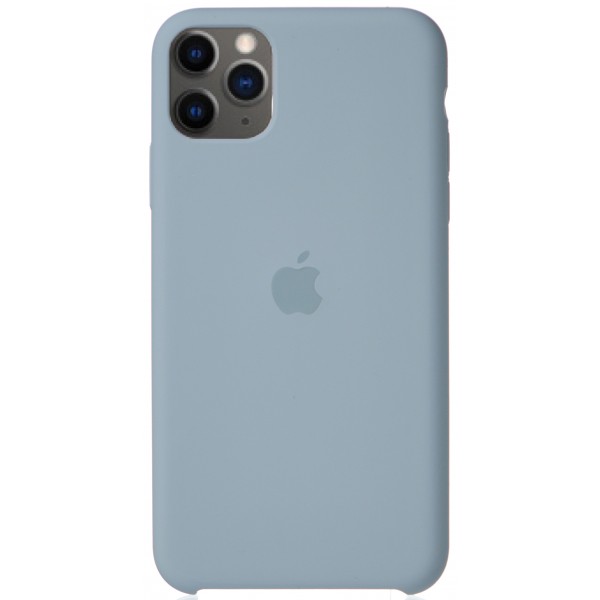 Чехол Silicone Case для iPhone 11 Pro Max светло-голубой