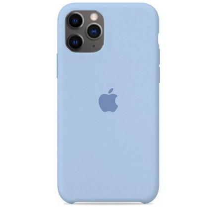 Чехол Silicone Case для iPhone 11 Pro светло голубой