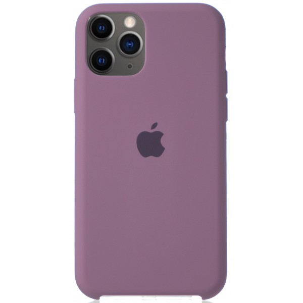 Чехол Silicone Case для iPhone 11 Pro черничный