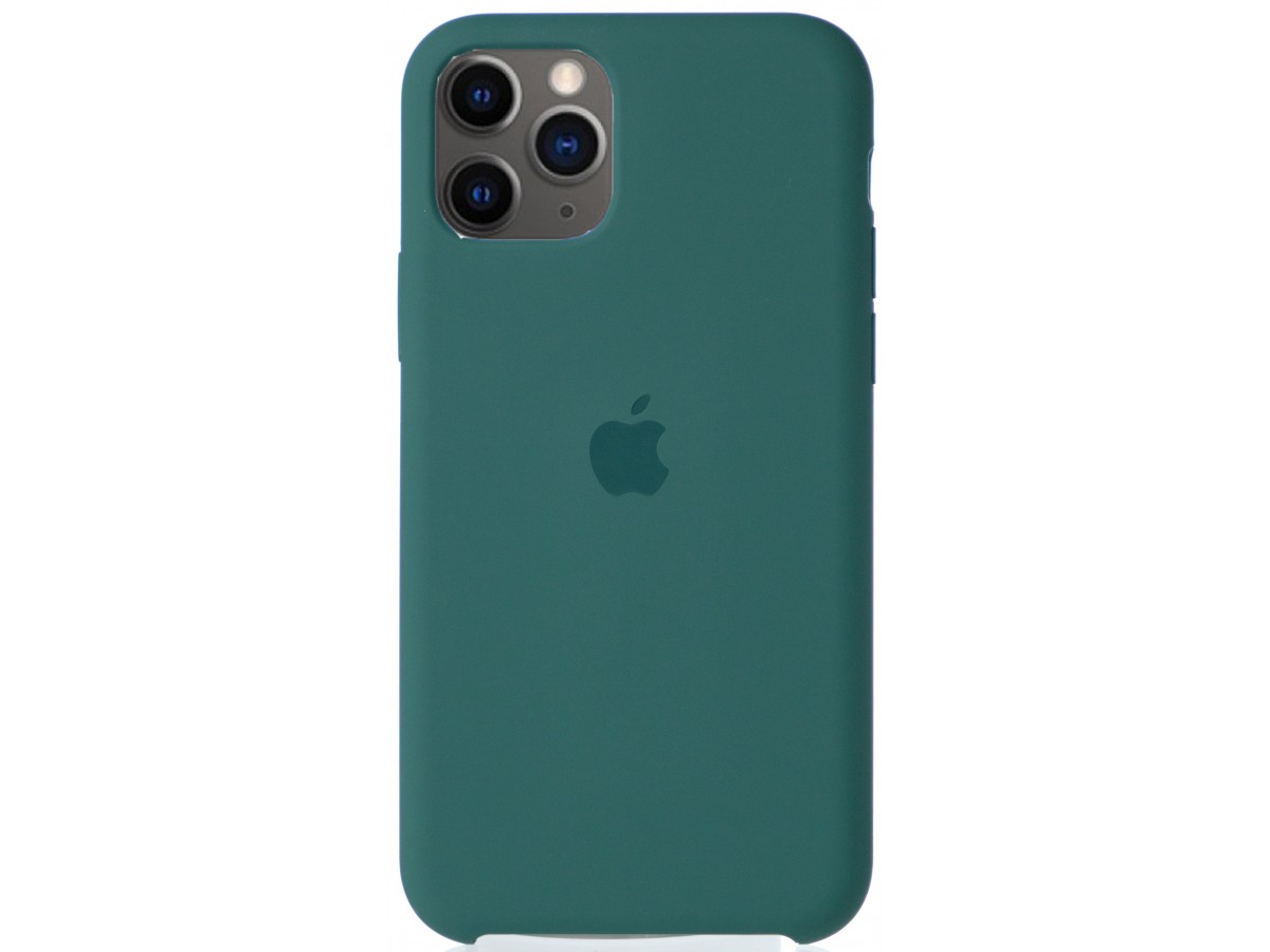 Чехол Silicone Case для iPhone 11 Pro зеленый