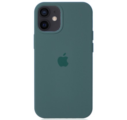 Чехол Silicone Case для iPhone 12 mini зеленый