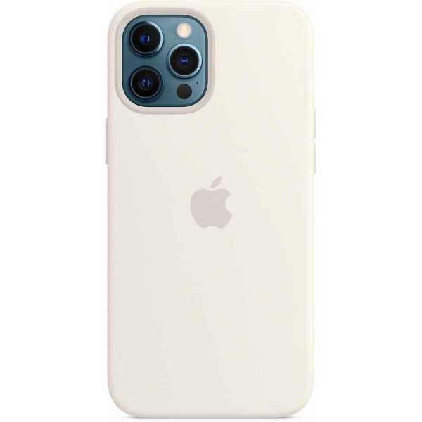 Чехол Silicone Case для iPhone 12 Pro Max белый