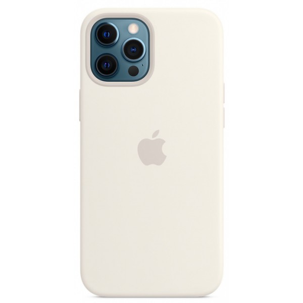 Чехол Silicone Case для iPhone 12/12 Pro белый