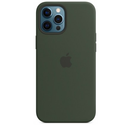 Чехол Silicone Case для iPhone 12 Pro Max зеленый