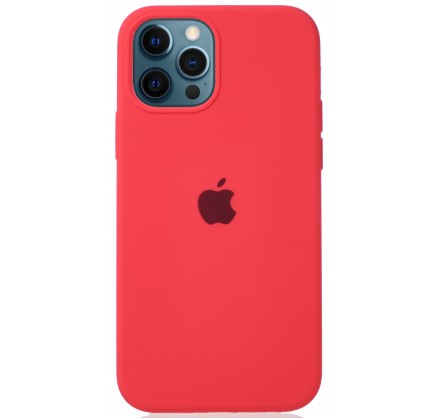 Чехол Silicone Case для iPhone 12/12 Pro розовый цитрус