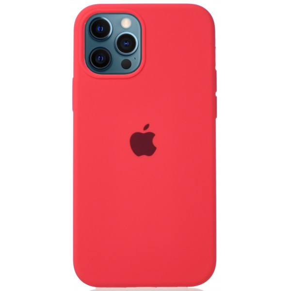 Чехол Silicone Case для iPhone 12/12 Pro розовый цитрус