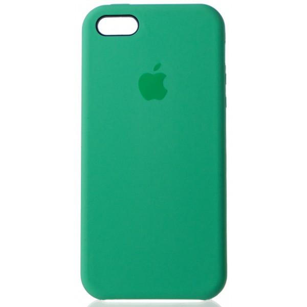 Чехол Silicone Case для iPhone 5/5s/SE зеленый