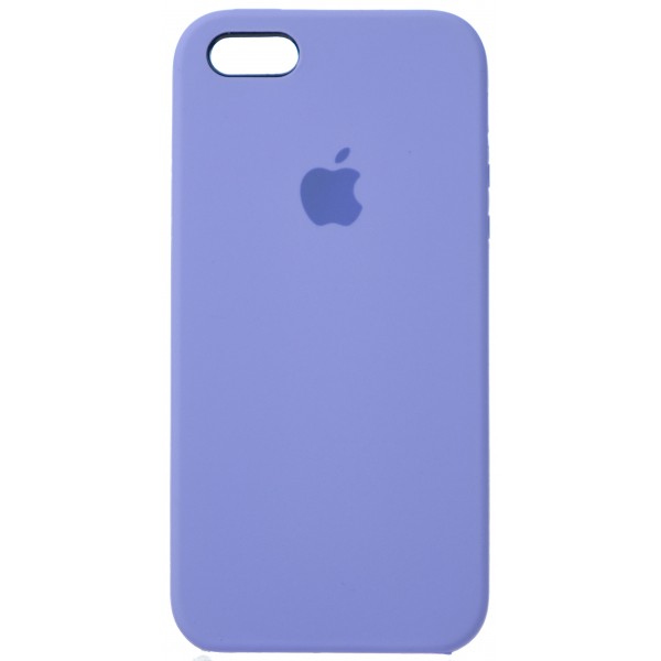 Чехол Silicone Case для iPhone 5/5s/SE лиловый