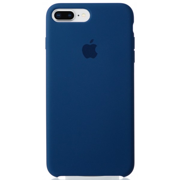 Чехол Silicone Case качество Lux для iPhone 7 Plus/8 Plus синий