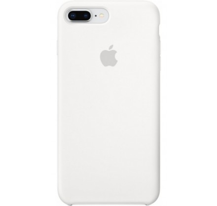 Чехол Silicone Case для iPhone 7/8 Plus белый