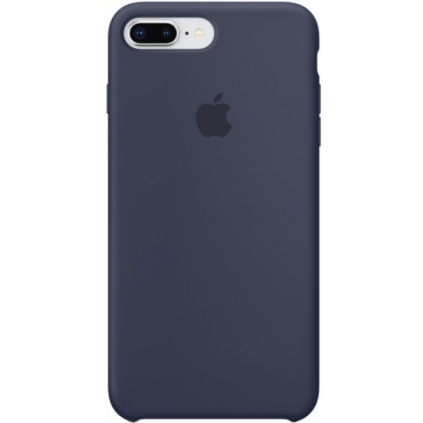 Чехол Silicone Case для iPhone 7/8 Plus темно-синий