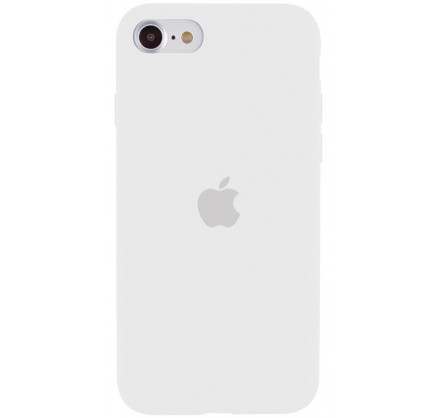 Чехол Silicone Case для iPhone SE 2020 белый