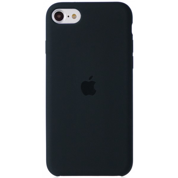 Чехол Silicone Case для iPhone SE 2020 темно-серый