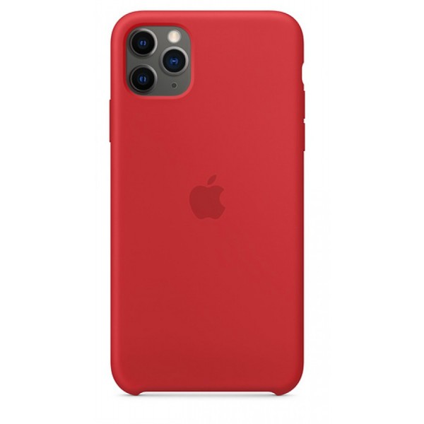 Чехол Silicone Case для iPhone 11 Pro красный