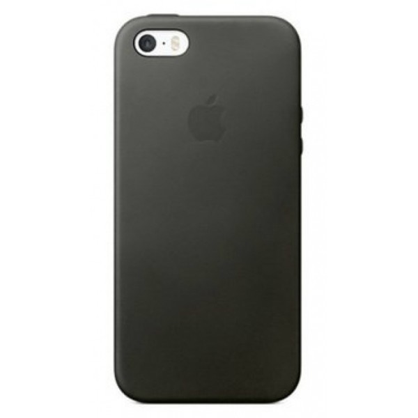 Чехол Silicone Case для iPhone 5/5s/SE темно-серый