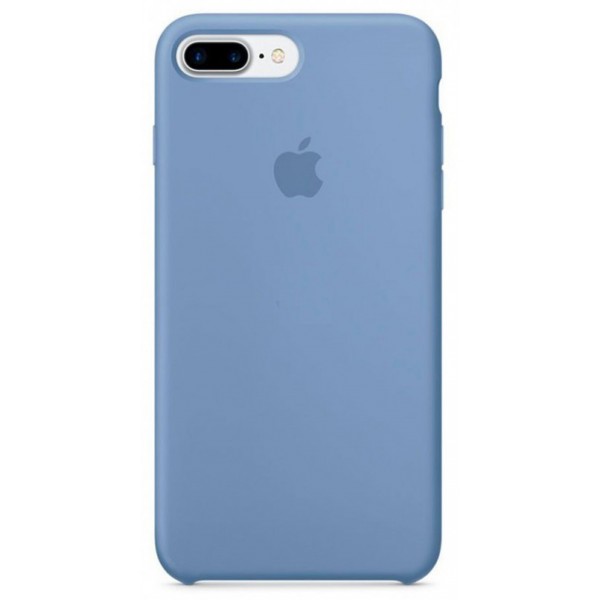 Чехол Silicone Case качество Lux для iPhone 7 Plus/8 Plus голубой
