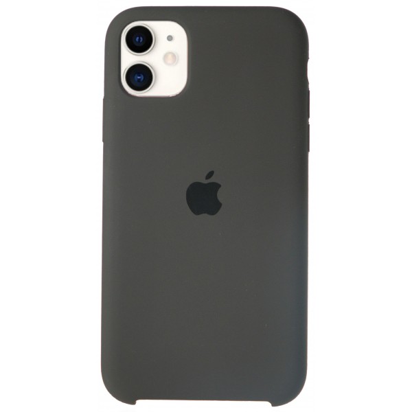 Чехол Silicone Case для iPhone 11 темно-оливковый