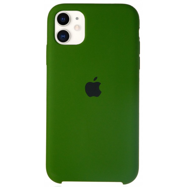 Чехол Silicone Case для iPhone 11 фисташковый