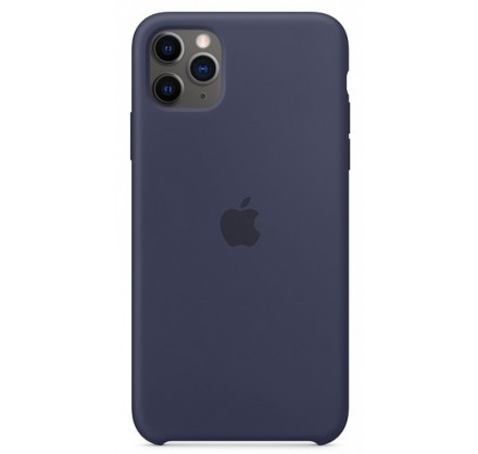 Чехол Silicone Case для iPhone 11 Pro темно-синий