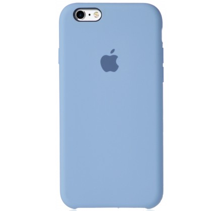 Чехол Silicone Case для iPhone 6/6s светло-голубой