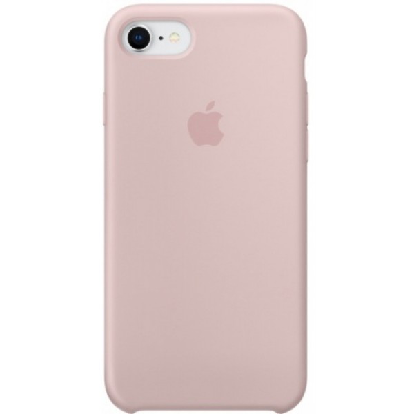 Чехол Silicone Case для iPhone 7/8 светло-розовый