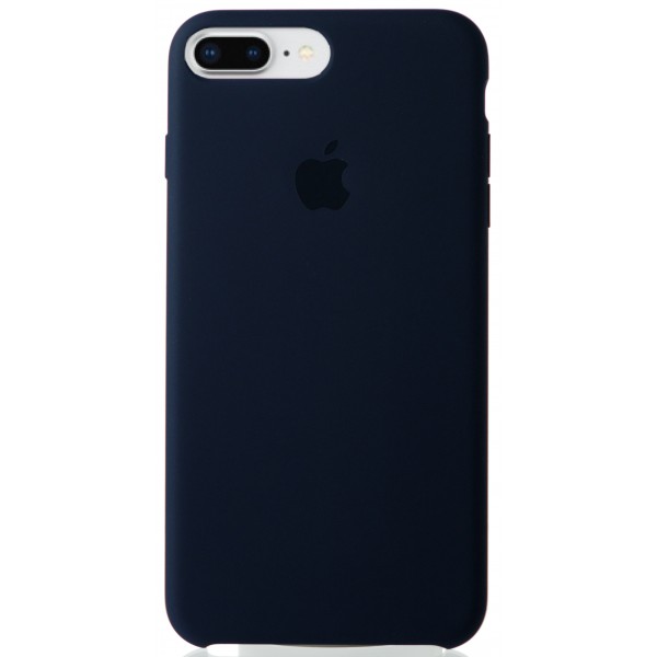 Чехол Silicone Case качество Lux для iPhone 7 Plus/8 Plus темно синий