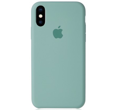 Чехол Silicone Case для iPhone X/Xs бирюзовый