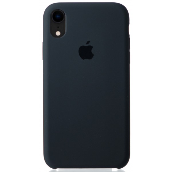 Чехол Silicone Case для iPhone XR темно-серый