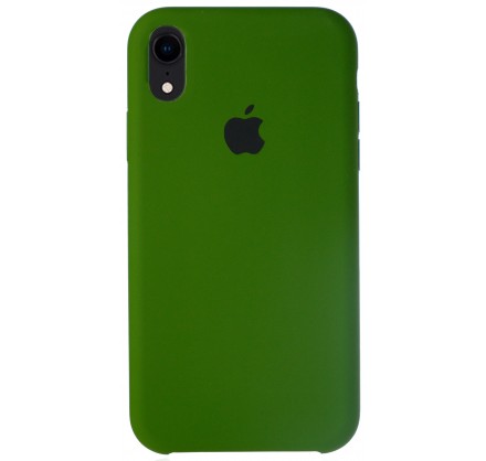 Чехол Silicone Case для iPhone XR фисташковый