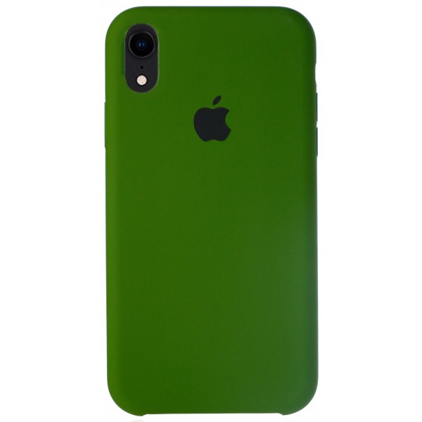 Чехол Silicone Case для iPhone XR фисташковый