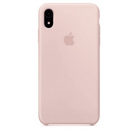 Чехол Silicone Case для iPhone XR светло-розовый