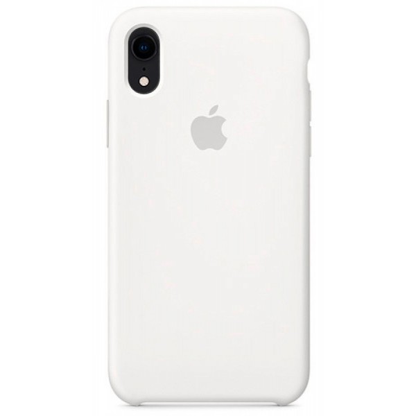 Чехол Silicone Case для iPhone XR белый