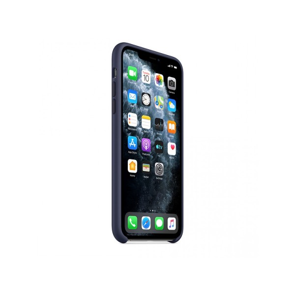 Чехол Silicone Case для iPhone 11 Pro Max темно-синий