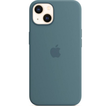 Чехол Silicone Case для iPhone 13 зеленый