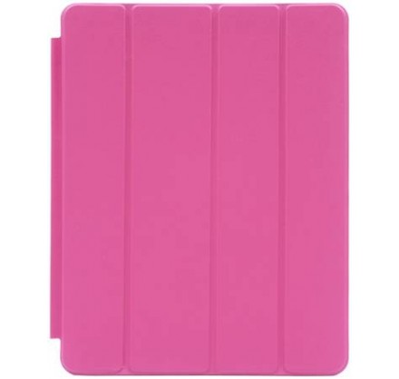 Смарт-кейс iPad 2/3/4 темно-розовый