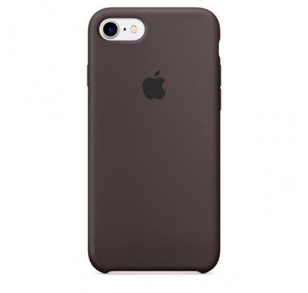 Чехол Silicone Case качество Lux для iPhone 7/8 темно к...