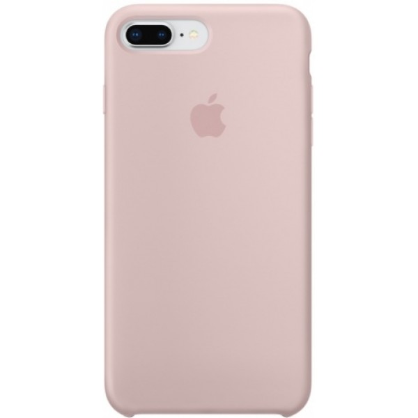 Чехол Silicone Case качество Lux для iPhone 7 Plus/8 Plus светло-розовый