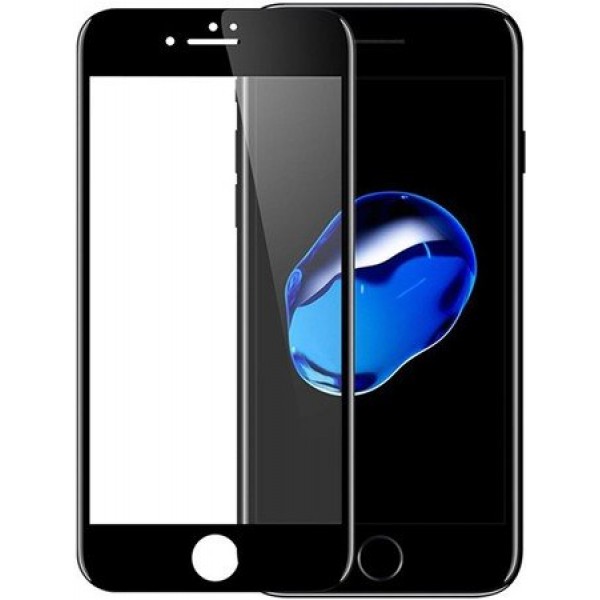 Стекло защитное iPhone 7 Plus/8 Plus (3D) черное